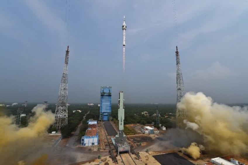 The lift-off of the Gaganyaan Test Vehicle