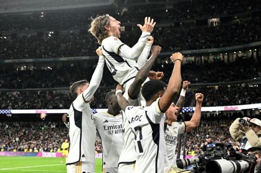 Luka Modric scored a sensational winner for Madrid