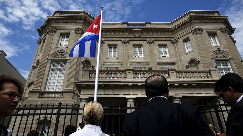 molotov cocktails thrown at cuban embassy in washington in terrorist attack minister claims