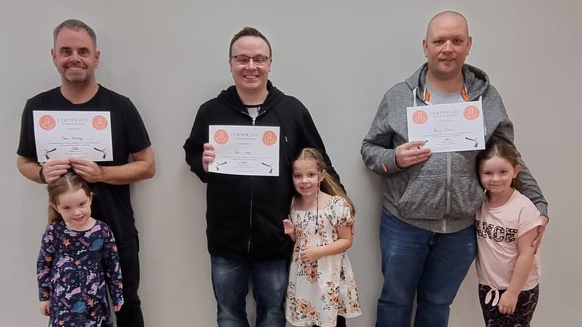 Dads who completed the session