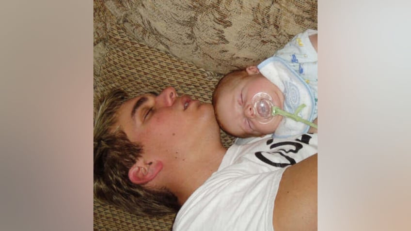 Bryce Balfour and his father