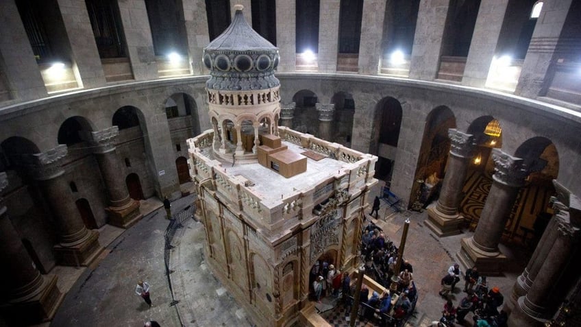 monks struggle to keep jerusalem churches open for christians amid israel hamas conflict