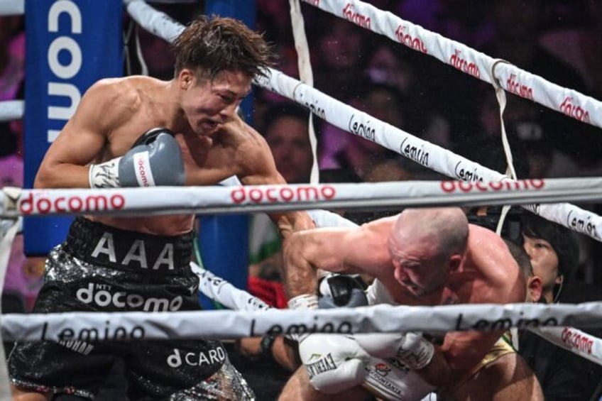 Undisputed world super-bantamweight champion Naoya Inoue retained his titles against Irela