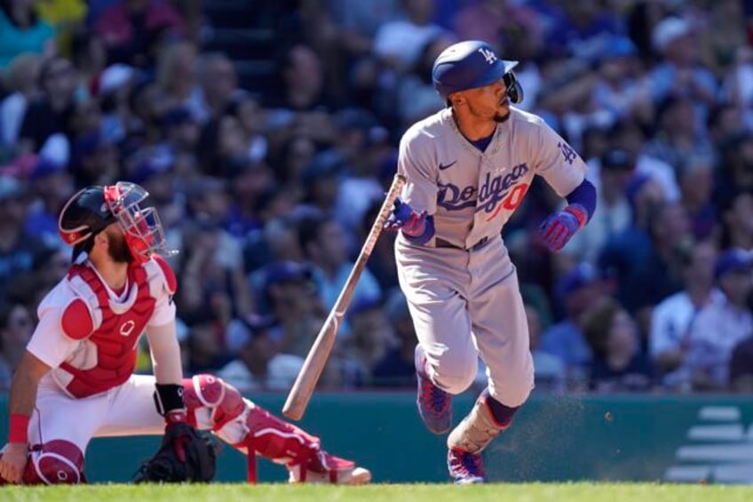 mookie betts caps boston return with another homer as dodgers beat red sox 7 4