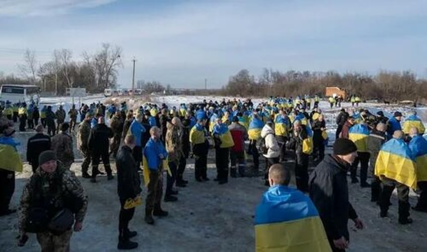 more pows swapped amid russian missiles on kiev overnight