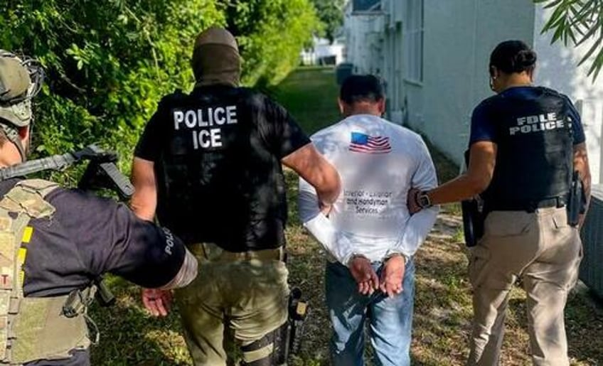 more than 100 illegal immigrants arrested by ice at florida construction sites