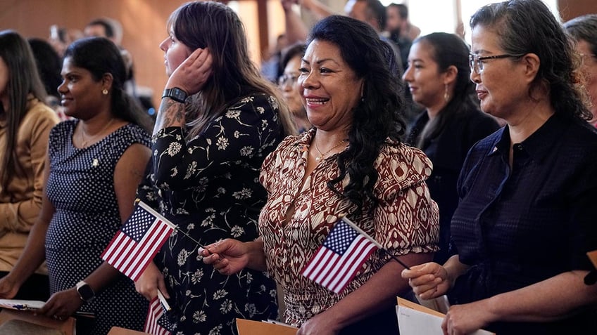 U.S. Naturalization Ceremony in Texas