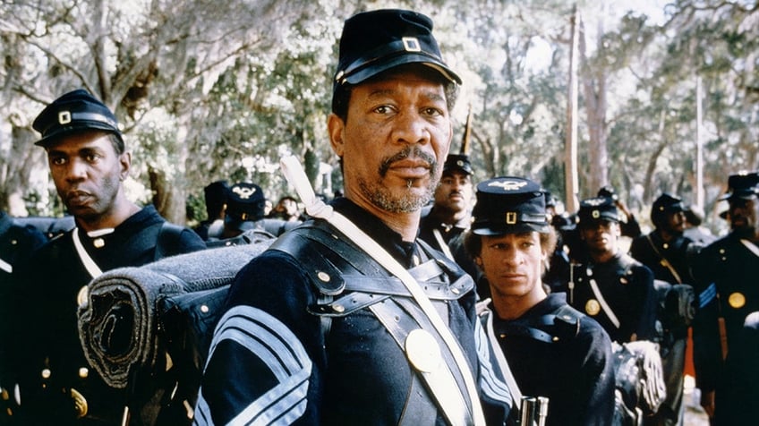 Morgan Freeman in the movie "Glory"