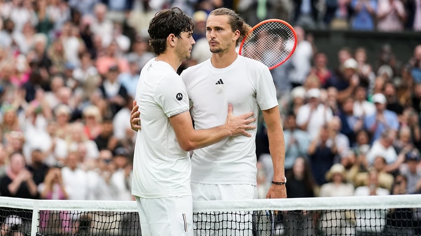 Alexander Zverev and Taylor Fritz