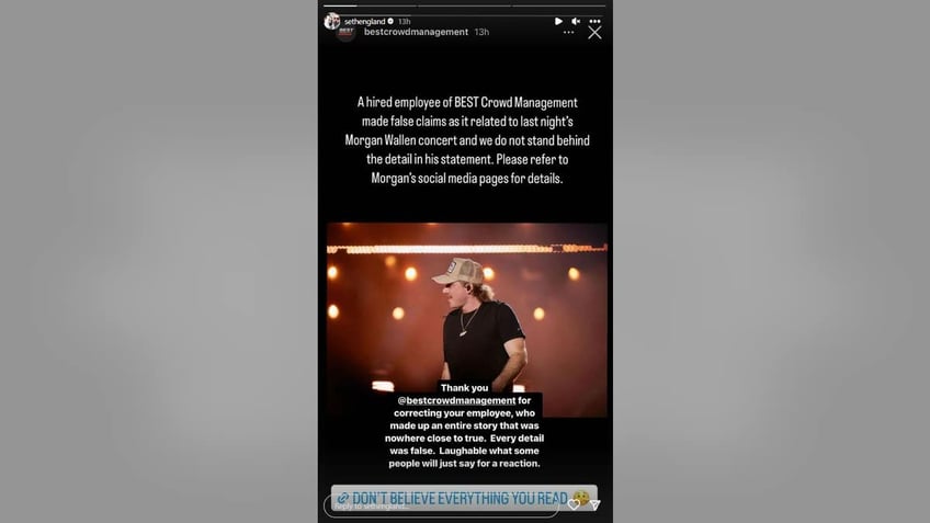 Big Loud CEO Seth England responds to Internet rumors on Instagram