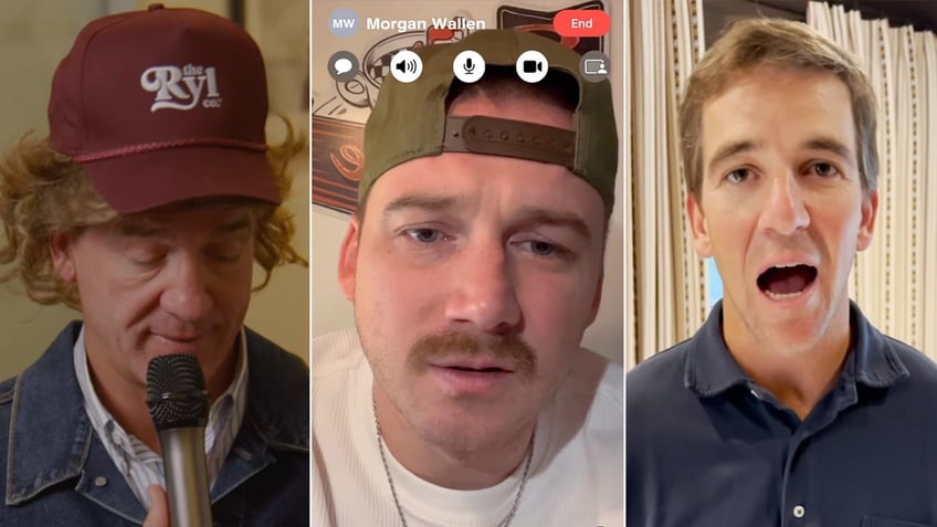 morgan wallen peyton manning trade insults in hilarious video promoting country singers tour