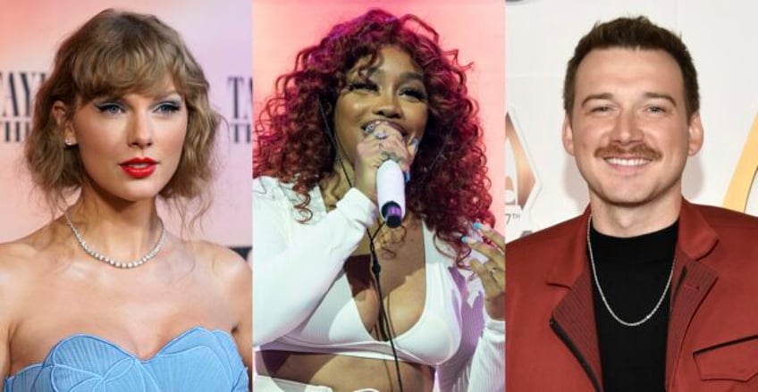 morgan wallen tops apple musics 2023 song chart while taylor swift and sza also top streaming lists