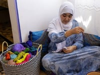 Moroccan women embroider ‘art with purpose’