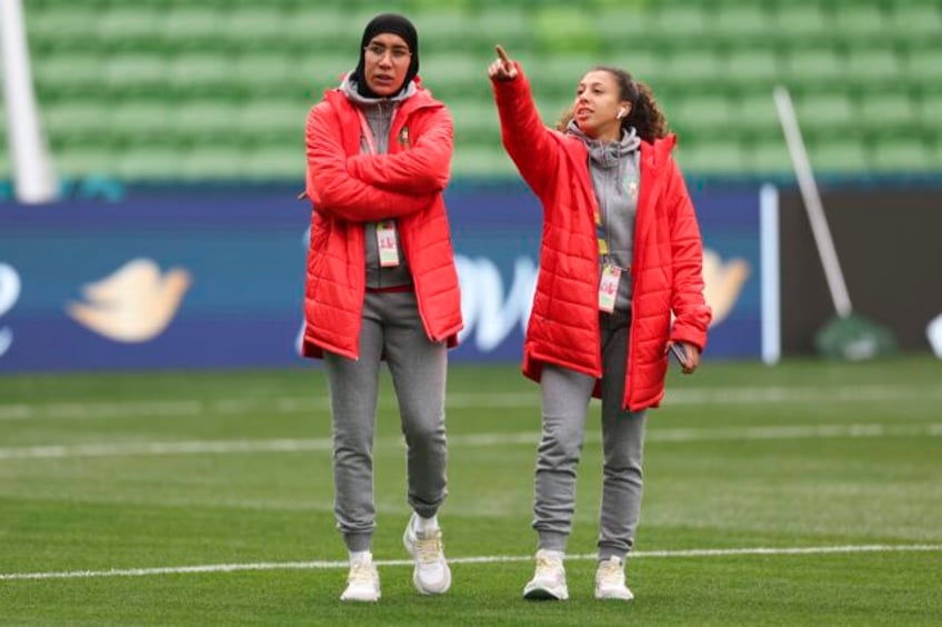 morocco benzina set to make womens world cup history in a game against germany