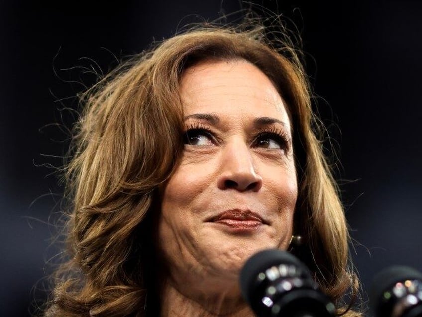 US Vice President Kamala Harris during a campaign event in Atlanta, Georgia, US, on Tuesda