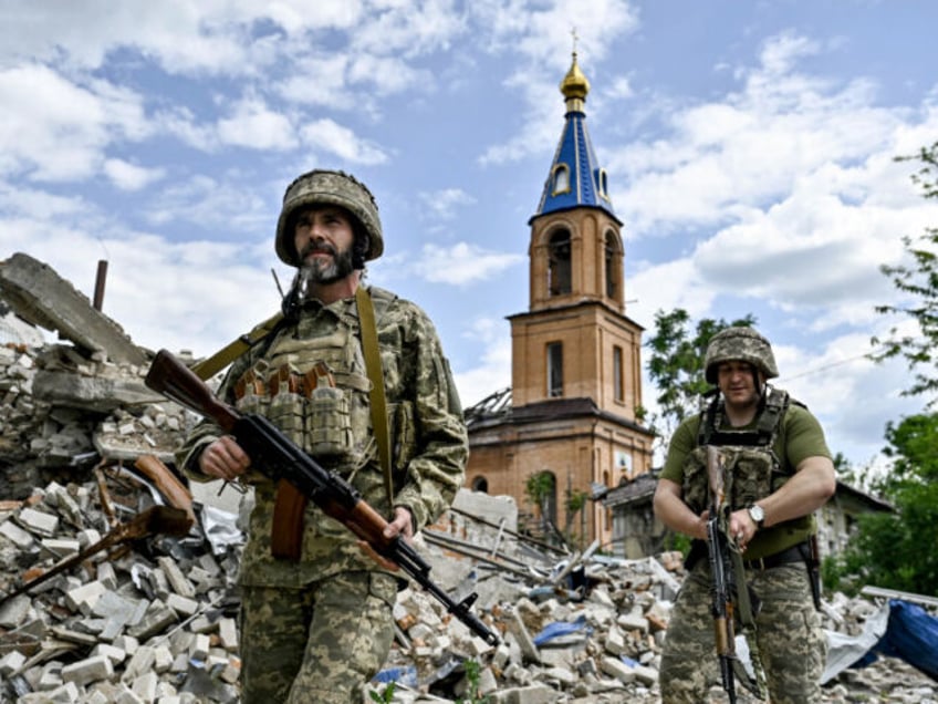 Fighters of the 53rd Battalion of the 141st Separate Infantry Brigade are serving in the Z