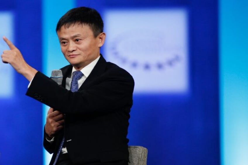 Alibaba surged in Hong Kong and New York on reports of a huge stake purchase by co-founder