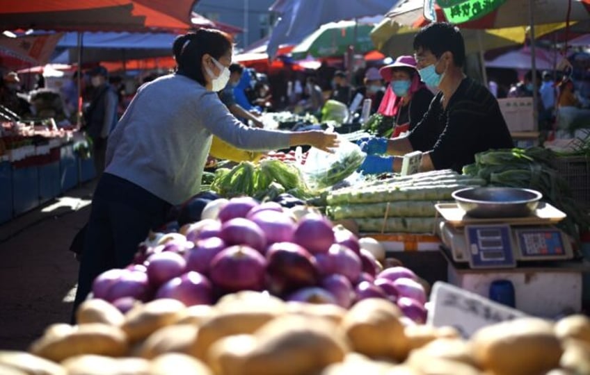 The fall in Chinese consumer prices continues to give the country's leaders a headache as