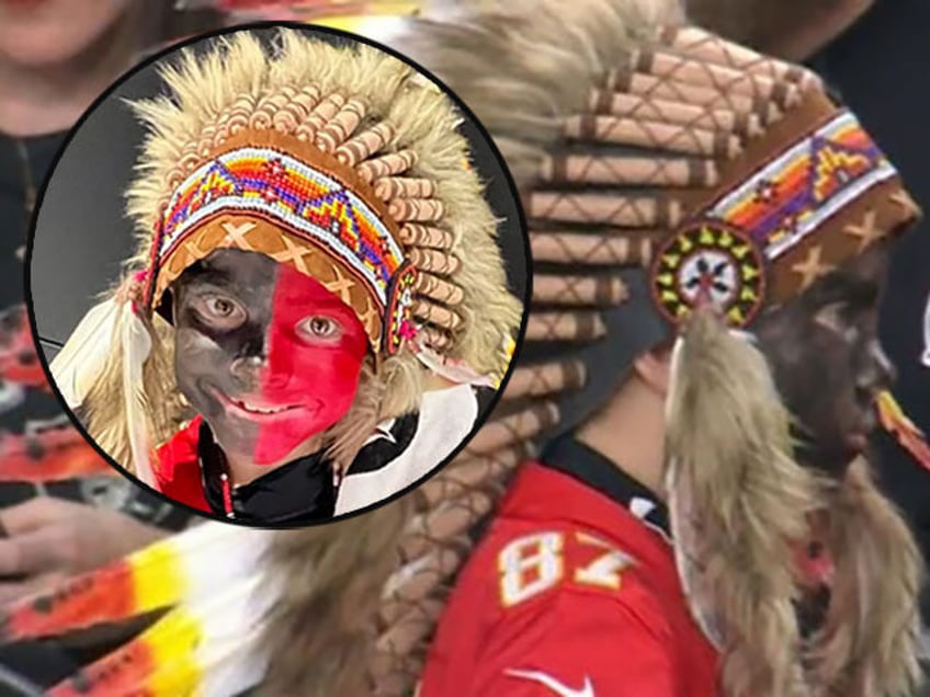 mother of boy accused of black face at chiefs game speaks out he is native american