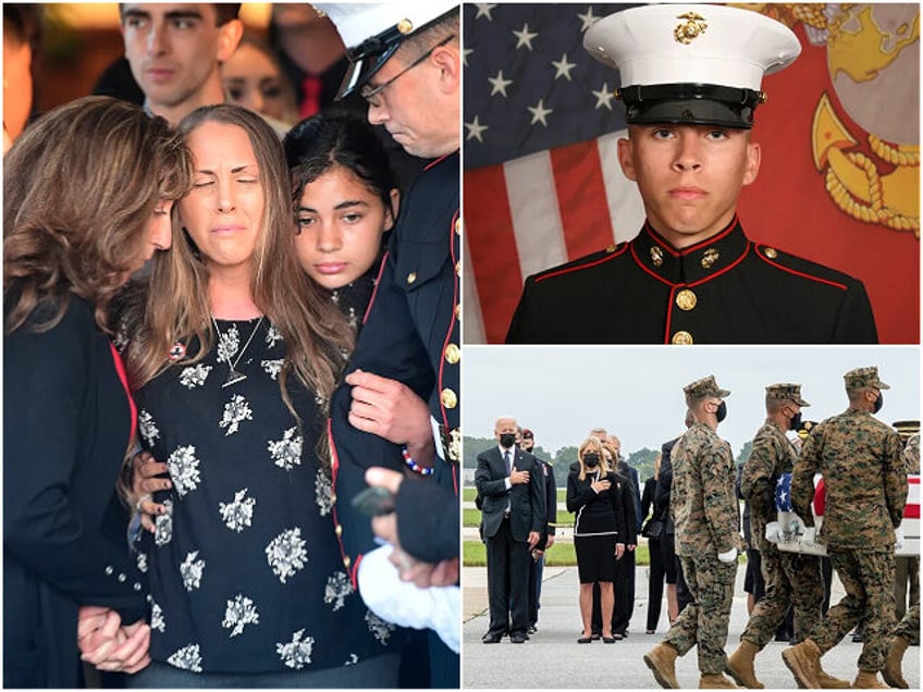 mother of marine killed in afghanistan biden said he brought son beau home in a flag draped coffin