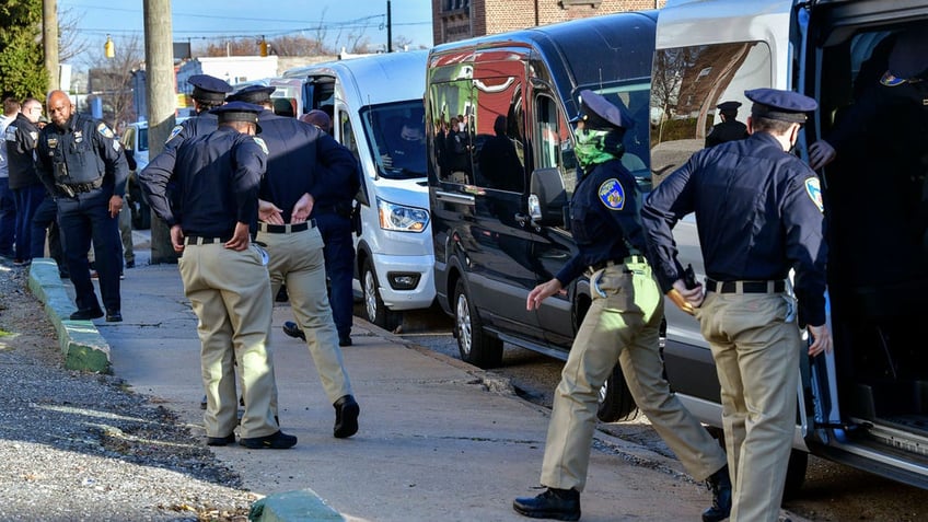 Baltimore Police cadets