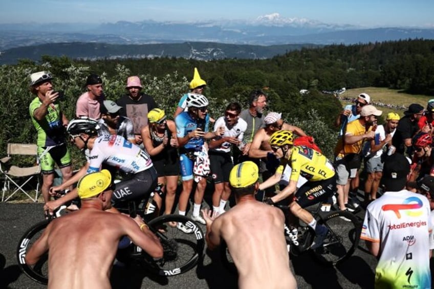 motorbikes and falls tour de france talking points after week two