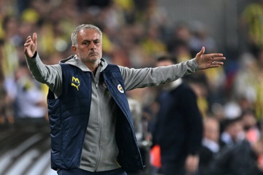 Fenerbahce coach Jose Mourinho faces former club Manchester United on Thursday