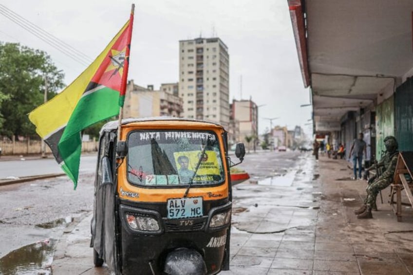 Maputo city centre, usually busy on a Monday morning, was deserted with most shops closed