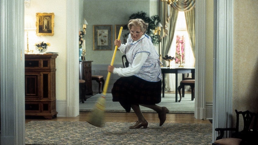 Robin Williams as Mrs. Doubtfire