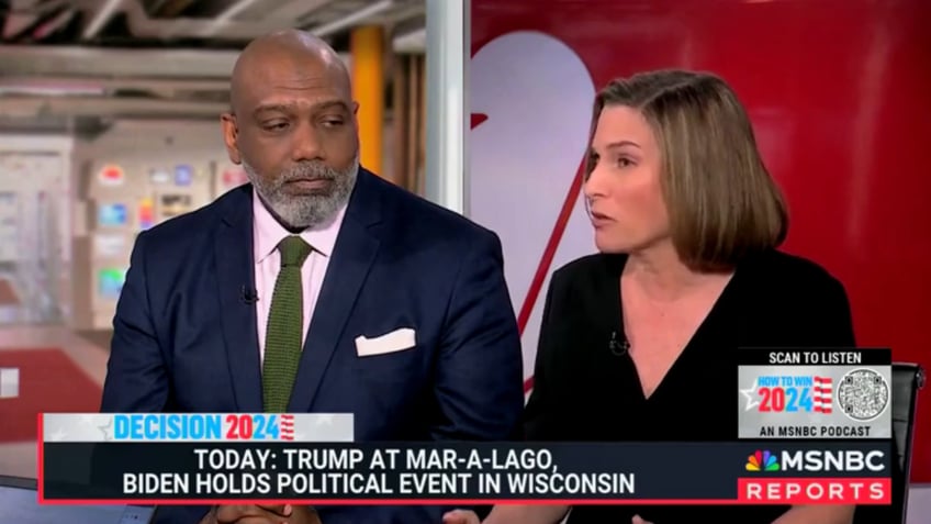 MSNBC political analyst Susan Del Percio (right)