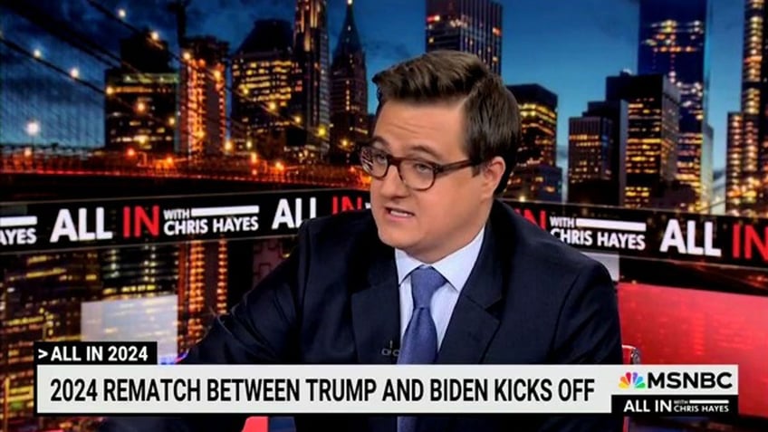 Chris Hayes on MSNBC