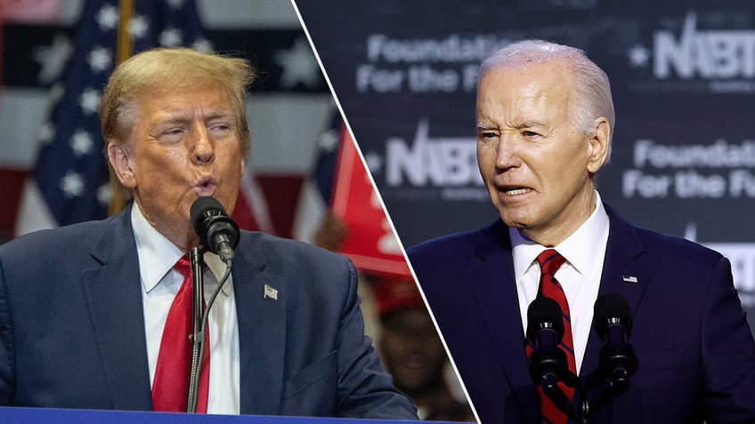 Donald Trump and Joe Biden