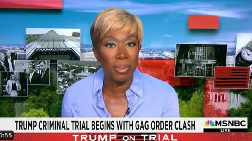 msnbcs joy reid suggests trump trial is a form of racial revenge