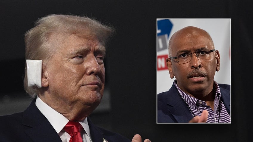 Donald Trump and Michael Steele