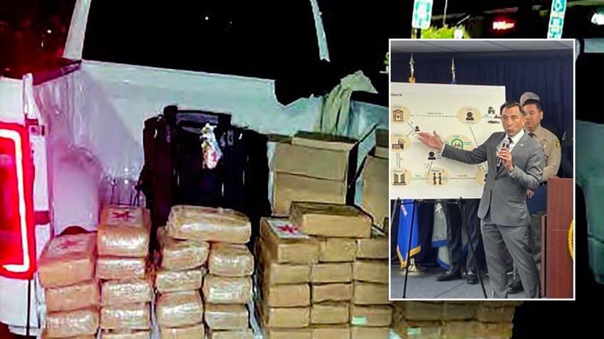 Drugs confiscated by U.S. District Attorney 