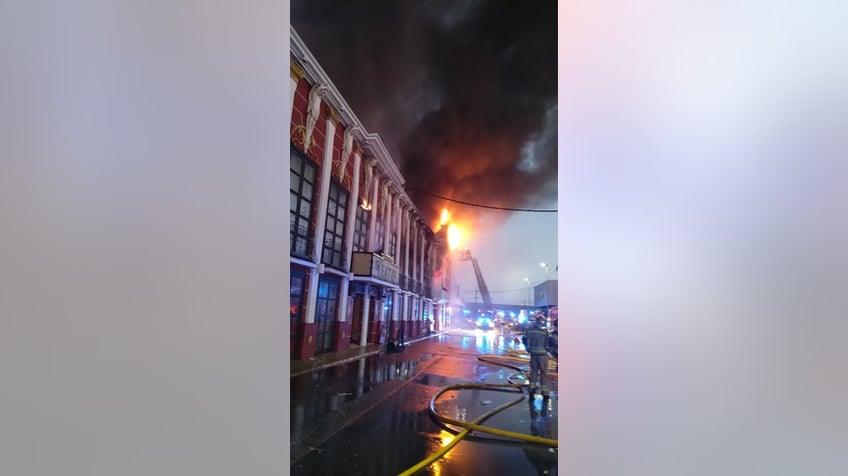 murcia firefighters share video of nightclub fire that killed at least 13 in spain