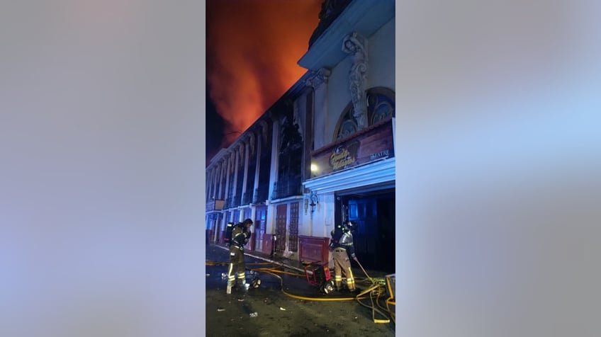 murcia firefighters share video of nightclub fire that killed at least 13 in spain