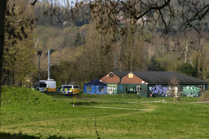 murder investigation after human remains found in london park