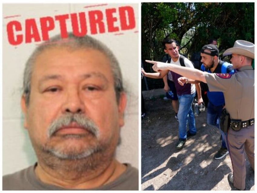 Wanted Texas Criminal Illegal Immigrant Arrested (Photos: Texas Department of Public Safet