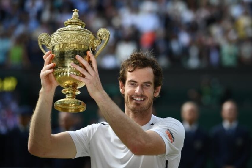Britain's Andy Murray is a two-time Wimbledon champion
