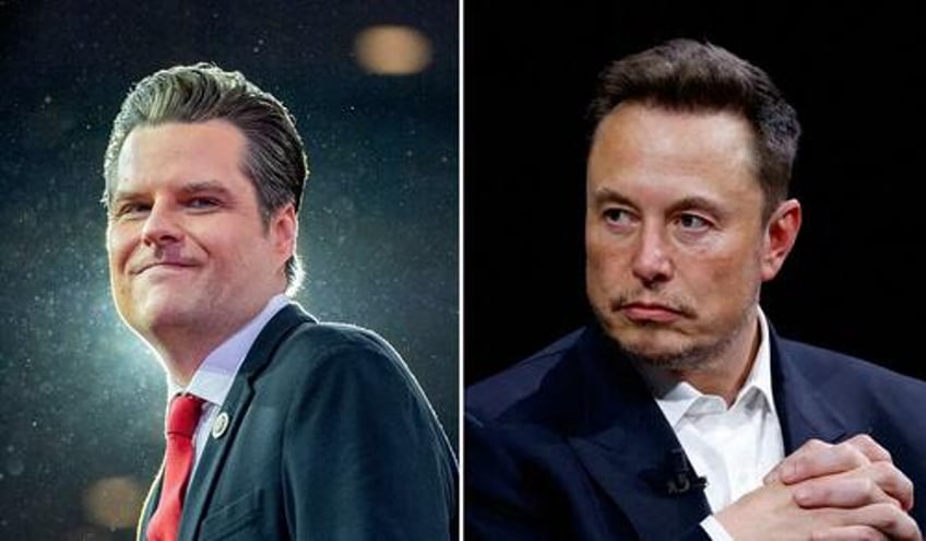 musk goes all in on judge dredd matt gaetz notes douchebag garland never brought charges