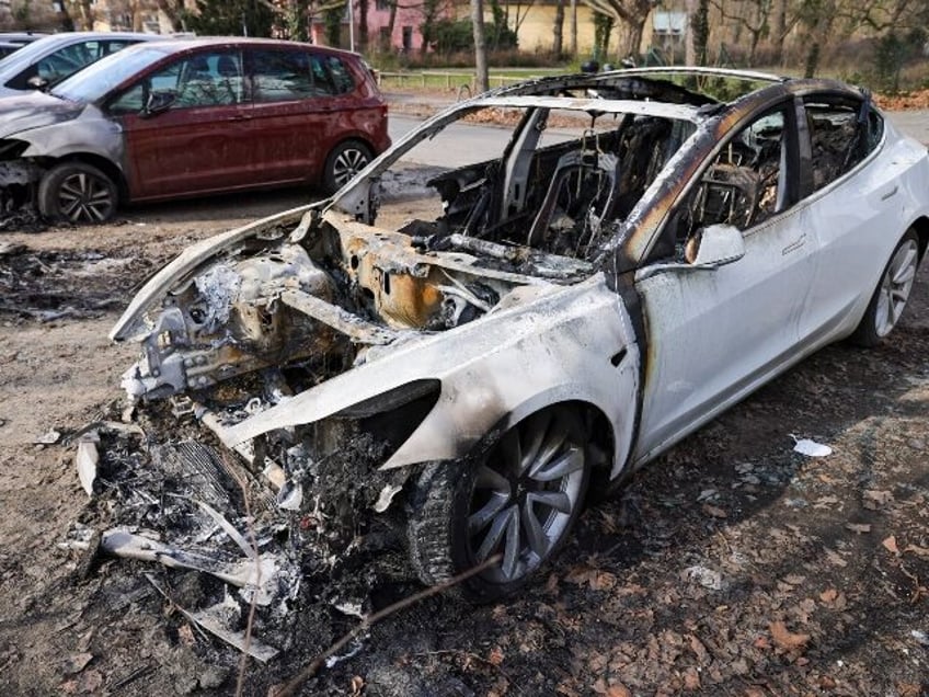 Tesla EVs targeted in Berlin arson attack