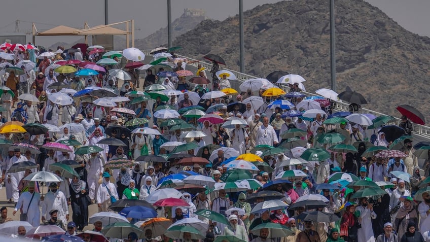 Hajj pilgrims