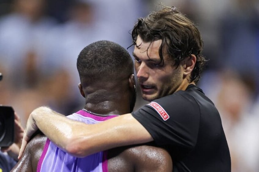 'Body shut down': Taylor Fritz embraces Frances Tiafoe