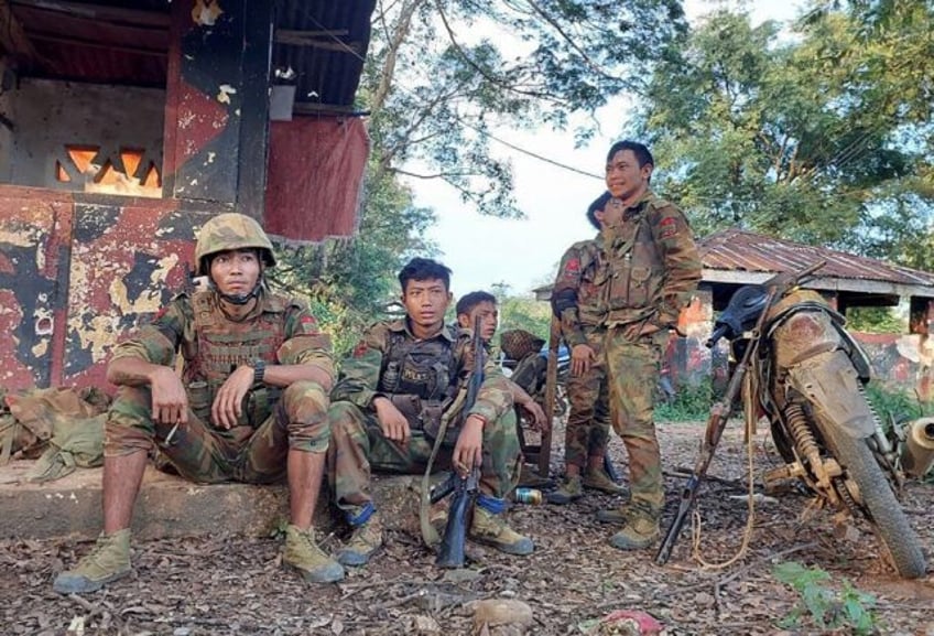 The Ta'and National Liberation Army, one of Myanmar's ethnic armed groups fighting the cou