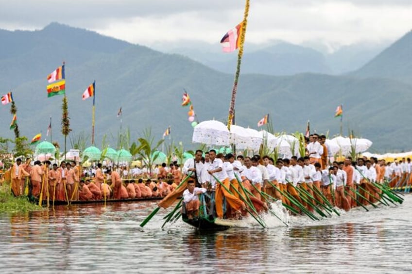 myanmar boat festivals return brings joy and sorrow