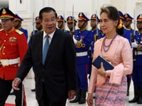 Myanmar junta rebuffs Cambodia ex-leader’s request to meet Suu Kyi