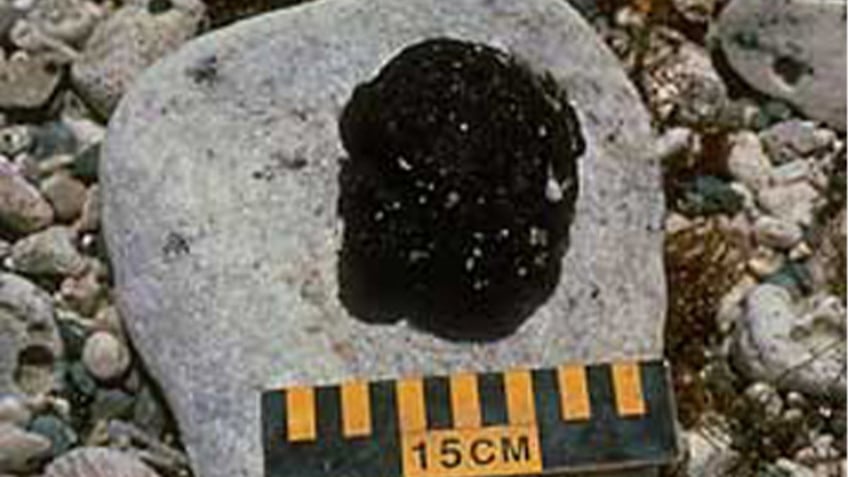 mysterious tar balls wash up on new jersey beaches