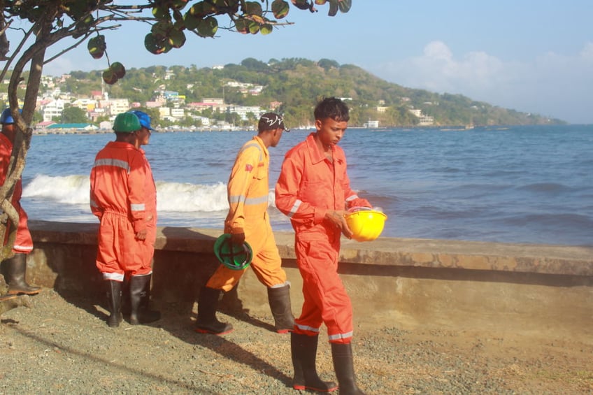 mystery of caribbean ghost ship oil spill continues as pollution spreads beyond tobago