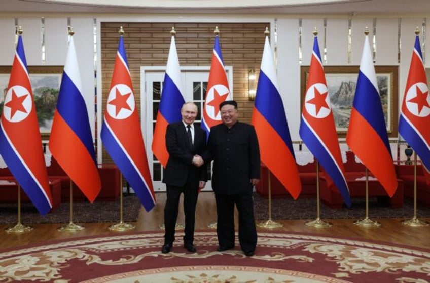 Vladimir Putin and Kim Jong Un signed a mutual defence agreement in Pyongyang